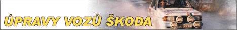 ÚPRAVY VOZŮ ŠKODA