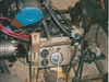 Motorgenerátor pro kutily a hračičky: Dělal jsem i experimenty s výkonnějším generátorem, který jsem poháněl škodováckým motorem na plyn, topilo to příšerně v garáži, dalo by se to používa