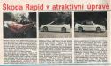 Skoda Standart, prospekt Mototechna: Skoda Rapid MTX - SM 35/1989
