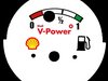 Budiky by darklord MK1: Benzin - logo V-Power
