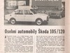 1976 - Haló sobota - Nový model Š105/120: 
