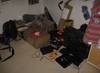  6/8 | můj pokoj během přestavby:D | nahráno 10.02.2009 19:10:04